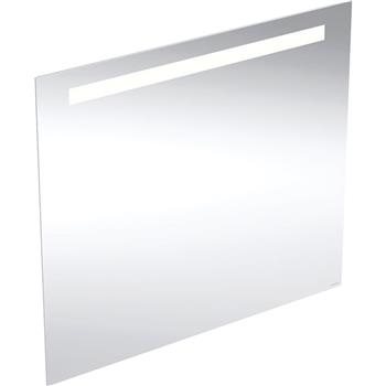Geberit Option Basic Square spejl med lys foroven 80x70 cm