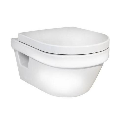 Gustavsberg Hygienic Flush væghængt toilet med toiletsæde