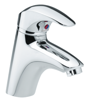 Damixa Space vandhane uden bundventil - krom