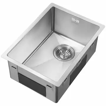 Lavabo Kubus 282 soft køkkenvask til Nedfældning, Planlimet, Underlimet