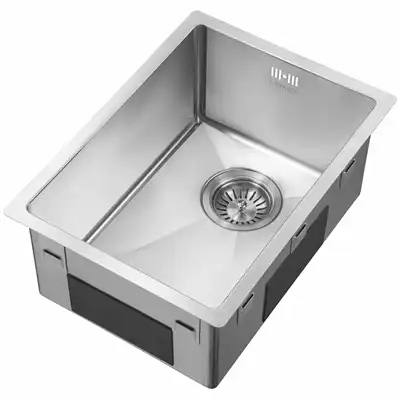 Lavabo Kubus 282 soft køkkenvask til Nedfældning, Planlimet, Underlimet