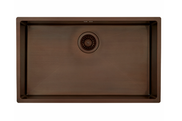 Lavabo Kubus 700 Soft Køkkenvask 74x44 cm i Bruneret messing (patinere ved brug)