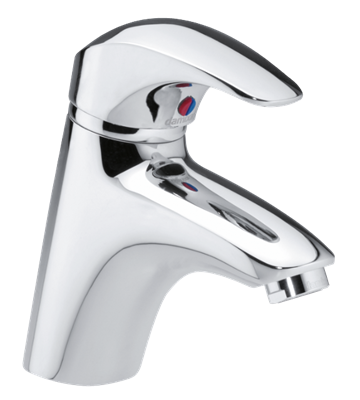 Damixa Space håndvaskarmatur med bundventil, krom