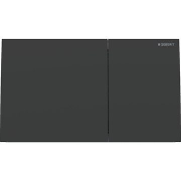Geberit Sigma 70 Square betjeningsplade i mat sort (metal)