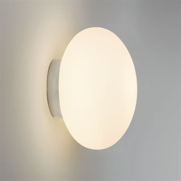 Astro Zeppo Wall væg og loft lampe i hvid glas