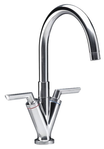 Damixa Venus køkkenbatteri i krom