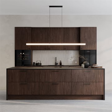 Rigatto langbordspendel med riflet glas, 151 cm