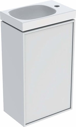 Ifö Sense Art kompakt møbelpakke 40 cm med 1 låge - Hvid / lakeret mat