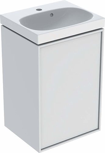 Ifö Sense Art kompakt møbelpakke 45 cm med 1 låge - Hvid / lakeret mat