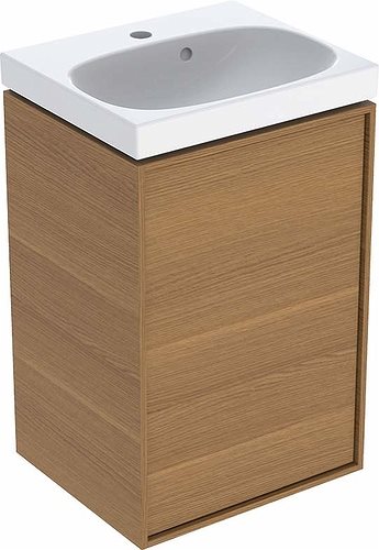 Ifö Sense Art kompakt møbelpakke 45 cm med 1 låge - eg natur / melamin træstruktur