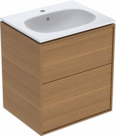 Ifö Sense Art møbelpakke slim 60 cm med 2 skuffer - Vælg farve