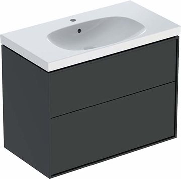 Ifö Sense Art møbelpakke 90 cm med 2 skuffer - lava / lakeret mat