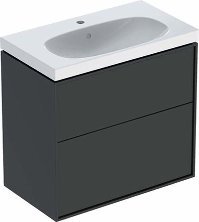 Ifö Sense Art kompakt møbelpakke 75 cm med 2 skuffer - Lava