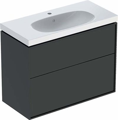 Ifö Sense Art kompakt møbelpakke 90 cm med 2 skuffer - Lava