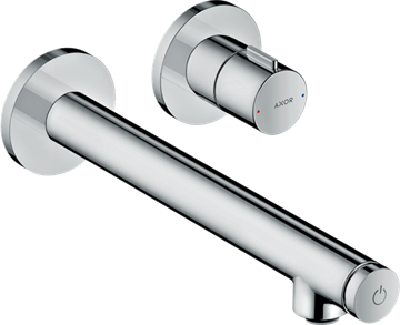 Axor Uno Select 2-H HV t/væg 225mm krom