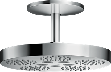 AXOR One Hovedbruser 280 2jet med lofttilslutning krom