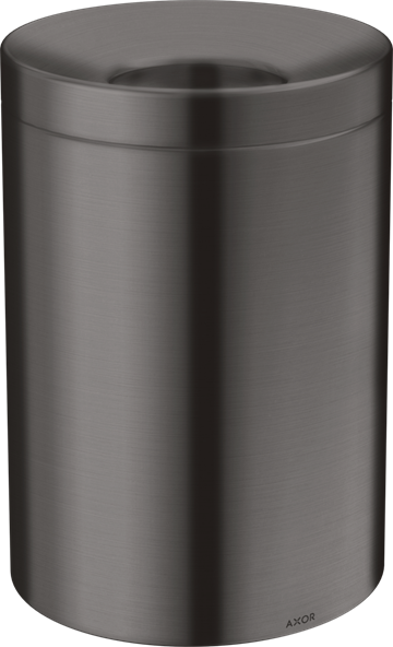Axor Circular affaldsspand - Børstet sort krom PVD
