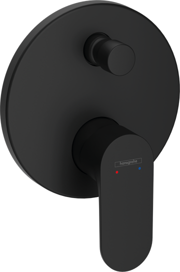  hansgrohe Rebris S 1-grebs kararmatur til indbygning, Mat sort