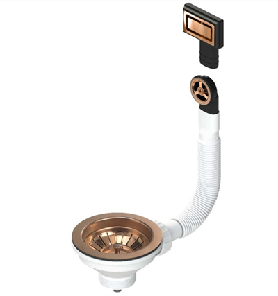 Lavabo Strainer/afløbssæt i kobber