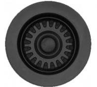 Lavabo komplet bundventil / strainer sæt til Jupiter 60 + 600, Sort