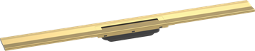 Hansgrohe RainDrain Flex 310-1200 mm, væg - Poleret guld-optik PVD
