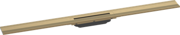 Hansgrohe RainDrain Flex 310-1000 mm, væg - Børstet bronze