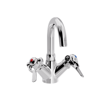 TONI Copenhagen SP Håndvaskarmatur med 140mm svingtud - Krom - 16.105.000