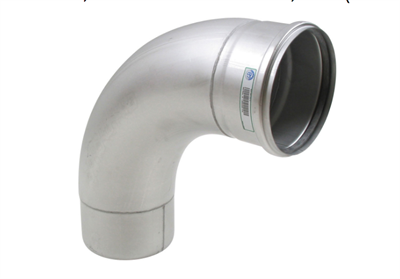 Blücher Europipe bøjning 200mm x 87,5 grader