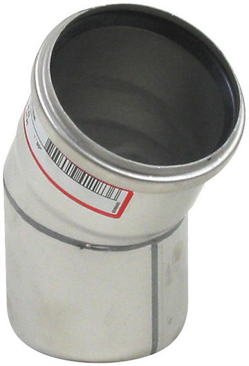 Blücher EuroPipe bøjning 82mm x 30 grader