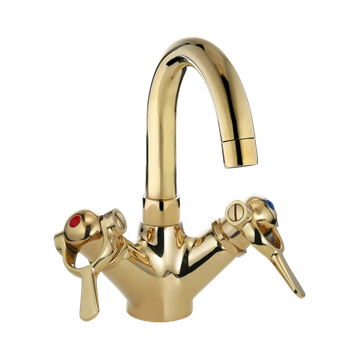 TONI Copenhagen SP Håndvaskbatteri med svingtud - Messing - 16.105.555