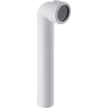 Geberit afløbsbøjning 90° Ø32 mm x 700 mm Alpin-hvid