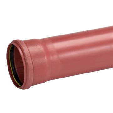 Uponor PVC afløbsrør 110 x 2000mm KL S / SN8