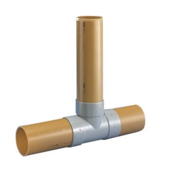 Wavin T-stykke 110mm til septiktank