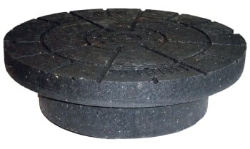 Plast-dæksel til 315 mm plastkegle / opføringsrør