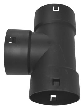 Eurodrain 80x80mm 90 grader dræn grenrør