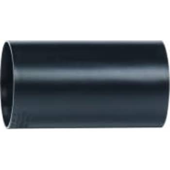 Hekaplast 50 mm PEH-samlemuffe til korrugeret kabelrør, sort