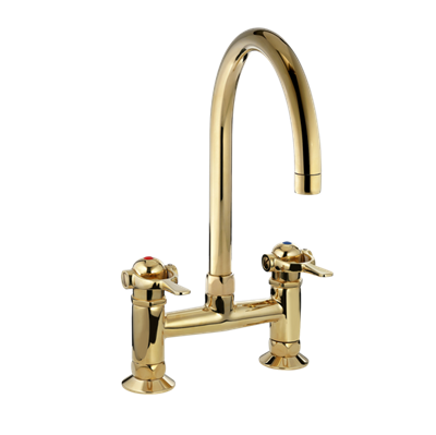 TONI Copenhagen SP Tohuls køkkenbatteri med Ø 200mm svingtud - Vælg farve