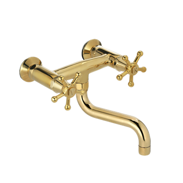 TONI Copenhagen Christiansborg køkkenbatteri med S200mm tud - I messing - 21.431-S-200.555