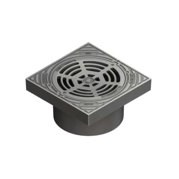 Ulefos firkantet brøndkarm med rist, 315mm, 12,5t