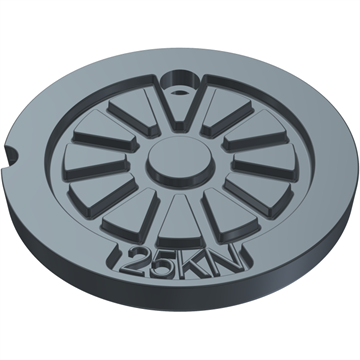 Duco Ø110 Dæksel til karm