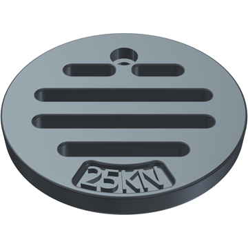 Duco Ø110 rist til karm