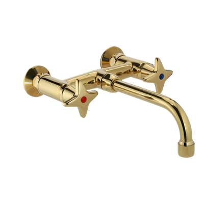 TONI Copenhagen Krydsgreb køkkenbatteri med 200 mm tud, fast - Vælg farve