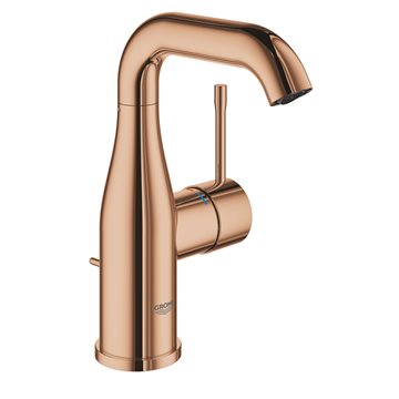 Grohe Essence Håndvaskarmatur m/bundventil, Medium højde - Poleret Warm Sunset
