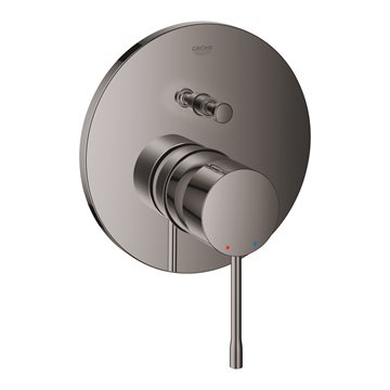 GROHE Essence indbygnings brusebatteri med omskifter - Poleret Hard Graphite
