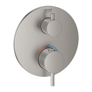 Grohe Atrio termostatarmatur til indbygning i Supersteel