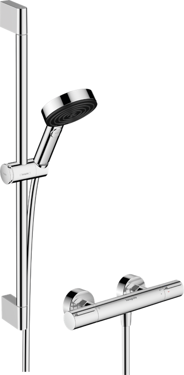 hansgrohe Pulsify Select S Brusersystem komplet i krom