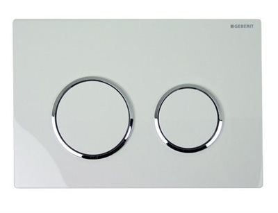 Geberit Kappa21 betjeningsplade til dobbelt-skyl - vælg farve