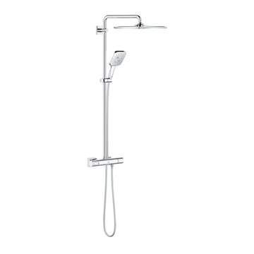 Grohe Rainshower Cube brusesystem med termostat i krom