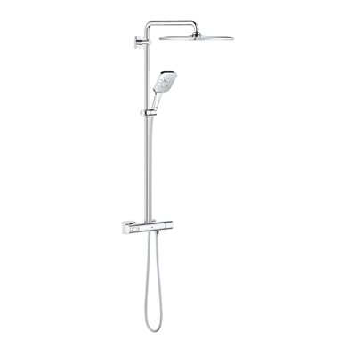 Grohe Rainshower Cube brusesystem med termostat i krom