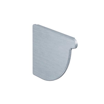 RHEINZINK endebund til venstre kvartrund 400mm